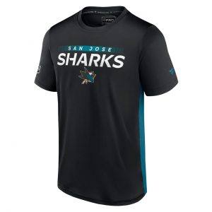 Sportiqe San Jose Sharks Crewneck Sweater with Swimming Sj Logo